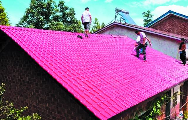 重庆树脂瓦厂家安装屋顶树脂瓦加固技巧